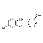 5-Chloro-2-(3-methoxyphenyl)indoline