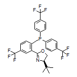 (R)-2-[2-[Bis[4-(trifluoromethyl)phenyl]phosphino]-5-(trifluoromethyl)phenyl]-4-(tert-butyl)-4,5-dihydrooxazole