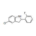 5-Chloro-2-(2-fluorophenyl)indoline