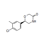 (R)-6-(4-Chloro-3-methylphenyl)morpholin-3-one