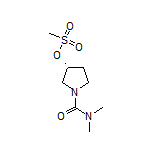 (R)-1-(Dimethylcarbamoyl)pyrrolidin-3-yl Methanesulfonate