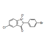 2-(4-Bromophenyl)-5-chloro-3-oxo-3H-indole 1-Oxide