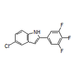 5-Chloro-2-(3,4,5-trifluorophenyl)-1H-indole