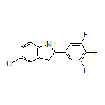 5-Chloro-2-(3,4,5-trifluorophenyl)indoline