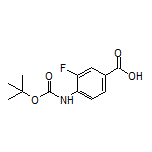 4-(Boc-amino)-3-fluorobenzoic Acid