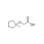 2-[(1-Methylcyclopentyl)oxy]acetic Acid