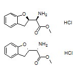 Methyl rac-(R)-2-Amino-2-[(R)-2,3-dihydrobenzofuran-2-yl]acetate Hydrochloride
