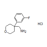 [4-(3-Fluorophenyl)tetrahydro-2H-pyran-4-yl]methanamine Hydrochloride