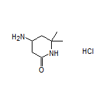4-Amino-6,6-dimethylpiperidin-2-one Hydrochloride