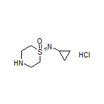 1-(Cyclopropylimino)thiomorpholine 1-Oxide Hydrochloride