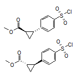 Methyl trans-2-(4-(Chlorosulfonyl)phenyl)cyclopropanecarboxylate