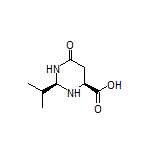 (2R,4S)-2-Isopropyl-6-oxohexahydropyrimidine-4-carboxylic Acid