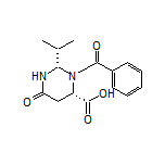 (2S,4S)-3-Benzoyl-2-Isopropyl-6-oxohexahydropyrimidine-4-carboxylic Acid