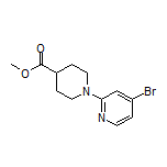 Methyl 1-(4-Bromopyridin-2-yl)piperidine-4-carboxylate