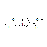 Methyl 1-(2-Methoxy-2-oxoethyl)pyrrolidine-3-carboxylate