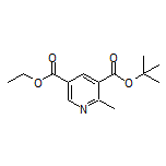 3-(tert-Butyl) 5-Ethyl 2-Methylpyridine-3,5-dicarboxylate