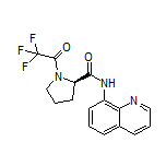 (R)-N-(Quinolin-8-yl)-1-(2,2,2-trifluoroacetyl)pyrrolidine-2-carboxamide