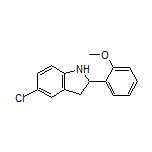 5-Chloro-2-(2-methoxyphenyl)indoline