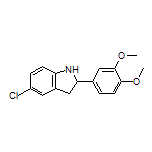 5-Chloro-2-(3,4-dimethoxyphenyl)indoline
