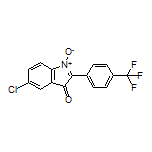 5-Chloro-3-oxo-2-[4-(trifluoromethyl)phenyl]-3H-indole 1-Oxide