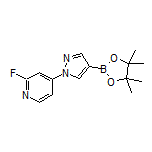 1-(2-Fluoro-4-pyridyl)-1H-pyrazole-4-boronic Acid Pinacol Ester
