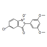 5-Chloro-2-(3,5-dimethoxyphenyl)-3-oxo-3H-indole 1-Oxide