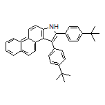 2,3-Bis[4-(tert-butyl)phenyl]-1H-naphtho[2,1-e]indole