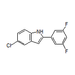 5-Chloro-2-(3,5-difluorophenyl)-1H-indole