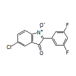 5-Chloro-2-(3,5-difluorophenyl)-3-oxo-3H-indole 1-Oxide