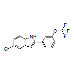 5-Chloro-2-[3-(trifluoromethoxy)phenyl]-1H-indole