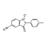 5-Cyano-3-oxo-2-(p-tolyl)-3H-indole 1-Oxide