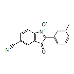 5-Cyano-3-oxo-2-(m-tolyl)-3H-indole 1-Oxide