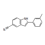 2-(m-Tolyl)-1H-indole-5-carbonitrile