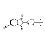 2-[4-(tert-Butyl)phenyl]-5-cyano-3-oxo-3H-indole 1-Oxide