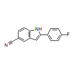 2-(4-Fluorophenyl)-1H-indole-5-carbonitrile