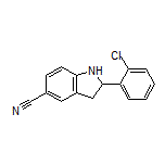 2-(2-Chlorophenyl)indoline-5-carbonitrile