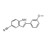 2-(3-Methoxyphenyl)-1H-indole-5-carbonitrile