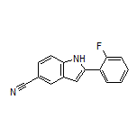 2-(2-Fluorophenyl)-1H-indole-5-carbonitrile