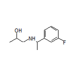 1-[[1-(3-Fluorophenyl)ethyl]amino]-2-propanol