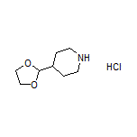 4-(1,3-Dioxolan-2-yl)piperidine Hydrochloride
