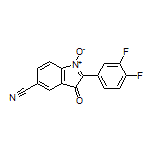 5-Cyano-2-(3,4-difluorophenyl)-3-oxo-3H-indole 1-Oxide
