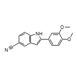 2-(3,4-Dimethoxyphenyl)-1H-indole-5-carbonitrile
