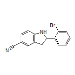 2-(2-Bromophenyl)indoline-5-carbonitrile