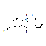 2-(2-Bromophenyl)-5-cyano-3-oxo-3H-indole 1-Oxide