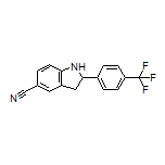 2-[4-(Trifluoromethyl)phenyl]indoline-5-carbonitrile