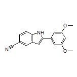 2-(3,5-Dimethoxyphenyl)-1H-indole-5-carbonitrile