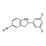 2-(3,5-Difluorophenyl)indoline-5-carbonitrile