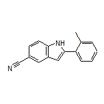 2-(o-Tolyl)-1H-indole-5-carbonitrile