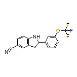 2-[3-(Trifluoromethoxy)phenyl]indoline-5-carbonitrile