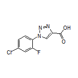 1-(4-Chloro-2-fluorophenyl)-1H-1,2,3-triazole-4-carboxylic Acid